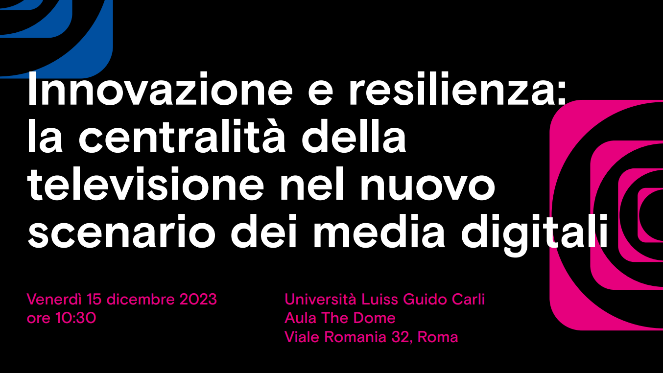 Evento di presentazione dell’Annuario 2023 della televisione italiana